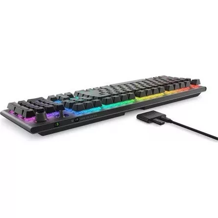 DELL SNP Alienware Tri-Mode Wireless Gaming Keyboard - AW920K - US (QWERTY) - Dark Side of the Moon
