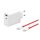 OnePlus SUPERVOOC 120W univerzális hálózati töltő adapter fehér