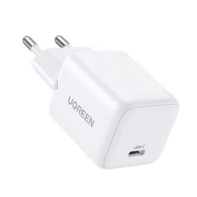   UGREEN X512 hálózati töltő Type-C aljzat 20W, mini, FEHÉR