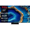 TCL 4K QLED - Mini LED Smart, Google TV, Dolby Vision IQ, HDR10+, HDR10, HLG, 1300 nits