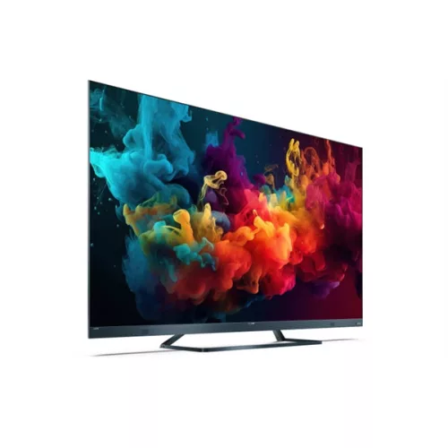 SHARP 55FQ5EG 55"/139cm, 4K UHD Quantum Dot Google TV Harman/Kardon hangszórókkal, 144Hz, 3840x2160,  4xHDMI/2xUSB