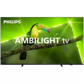   Philips OLED TV 55OLED718/12, Google TV, 120 Hz,G-sync, VRR, FreeSync, 139 cm (55''), TV with Ambilight technology on 3 sides, P5 Perfect Picture Engine, Dolby Atmos sound.