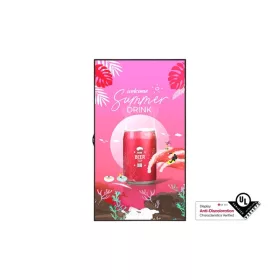   LG VIS LG 24/7 Signage kijelző 55" 55XS4P, 1920x1080, 4.000 nit 2xHDMI/DP/USB/RS232C/RJ45/IR