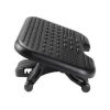 KENSINGTON Lábtartó (SoleMassage Height and Tilt Adjustable Foot Rest with Stimulating Surface, Black)