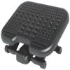 KENSINGTON Lábtartó (SoleMassage Height and Tilt Adjustable Foot Rest with Stimulating Surface, Black)