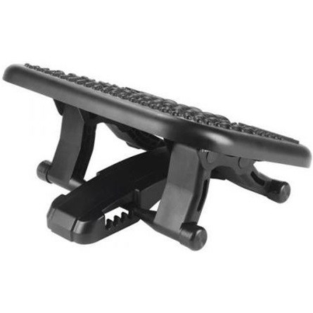 KENSINGTON Lábtartó (SoleMassage Height and Tilt Adjustable Foot Rest with Stimulating Surface, Black)