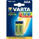 VARTA Ready2Use AAA (HR03) 800mAh akkumulátor 2db/bliszter