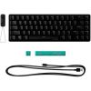 HP HyperX Alloy Origins 65 USB-C angol (US) gaming HyperX Aqua mechanikus billentyűzet fekete