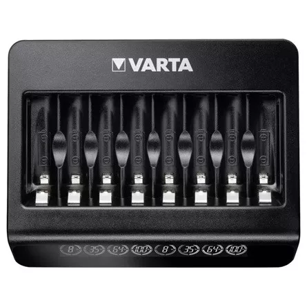VARTA LCD MULTI CHARGER+ akkutöltő 240V, LED kijelző, FEKETE