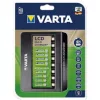VARTA LCD MULTI CHARGER+ akkutöltő 240V, LED kijelző, FEKETE