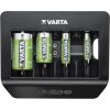 Varta LCD Universal Charger+ AA/AAA/PP3(9V)/C(R14)/D(R20) NiMH akkumulátor töltő fekete