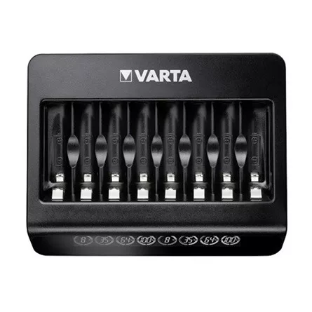 VARTA LCD UNIVERSAL MULTI CHARGER+ akkutöltő 240V, LED kijelző, FEKETE