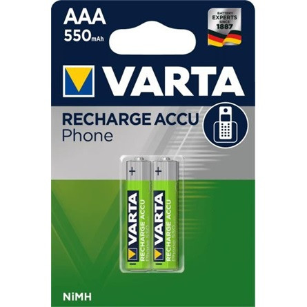 VARTA AAA (HR03) 550mAh telefon akku 2db/bliszter