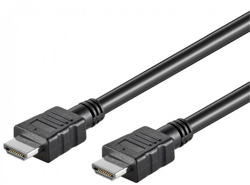 Goobay kábel HDMI (apa) - HDMI (apa)  15 m (v1.4, 4k 30Hz), nikkel bevonatú csat