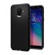 Spigen Samsung A6 (2018) SPIGEN LIQUID AIR szilikon telefonvédő ütésállóság, rombusz, FEKETE