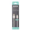 AVAX KAB AVAX CB123W PURE USB A-Type C kábel, 2.1A, fehér - 2m