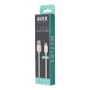 AVAX KAB AVAX CB123W PURE USB A-Type C kábel, 2.1A, fehér - 2m