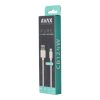 AVAX KAB AVAX CB124W PURE USB A-Lightning kábel, 2.1A, fehér - 2m