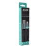 AVAX KAB AVAX CB301G STEELY USB A-Type C 60W gyorstöltő, sodorszálas kábel, 3A, acélszürke - 1,5m