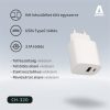 AVAX CHG AVAX CH320 SPEEDY Hálózati fali töltő USB + Type C, 20W