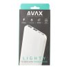 AVAX CHG AVAX PB104W LIGHTY Type-C Powerbank 10.000mAh, fehér