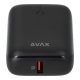 AVAX CHG AVAX PB105B MINI PD/Type-C 20W gyorstöltő Powerbank 10.000mAh, fekete