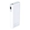 AVAX CHG AVAX PB202W VITALITY PD/Type C 65W+QC 18W gyorstöltő Powerbank 20.000mAh, fehér