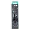 AVAX CHG AVAX CC301B CARLY 2x USB A 12W autós töltő, fekete