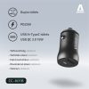 AVAX CHG AVAX CC303B CARLY USB A (QC)+Type C (PD) 38W autós töltő, fekete