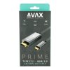 AVAX KAB AVAX AV902 PRIME Type C - HDMI 2.0 4K/60Hz AV kábel, sodorszálas