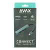 AVAX ADA AVAX HB601 CONNECT+ Type C - 4xUSB 3.0 HUB