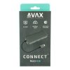 AVAX ADA AVAX HB612 CONNECT+ 8in1 Multi HUB 2xUSB 3.0, TypeC, HDMI(4K/60Hz), RJ45, TF/SD, PD 100W