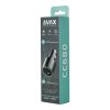 AVAX CHG AVAX CC680B CARLY+ USB A + Type C 140W autós töltő, fekete