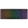 Avax BILL AVAX GM03 PRO 98% Gasket RGB tri-mode mechanikus billentyűzet Gateron piros switch