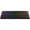 Avax BILL AVAX GM03 PRO 98% Gasket RGB tri-mode mechanikus billentyűzet Gateron piros switch