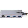 StarTech 3-PORT USB HUB W/ GBE ADAPTER 13IN WIN11P  PLATINUM