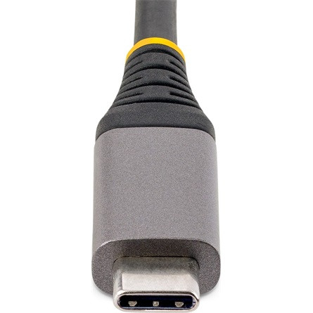 StarTech 3-PORT USB-C HUB W/ ETHERNET 13IN WIN11P  PLATINUM