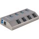 StarTech 4-PT USB HUB W/ON/OFF SWITCHES WITH INDIVIDUAL ON/OFF SWITCHES