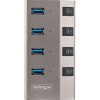 StarTech 4-PT USB HUB W/ON/OFF SWITCHES WITH INDIVIDUAL ON/OFF SWITCHES