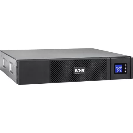 EATON szünetmentes 1000VA - 5SC1000IR (8x C13 kimenet, vonali-interaktív, LCD, USB, Rack 2U/Torony)