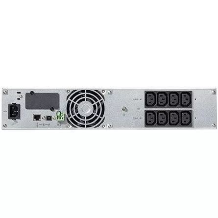 EATON szünetmentes 1000VA - 5SC1000IR (8x C13 kimenet, vonali-interaktív, LCD, USB, Rack 2U/Torony)