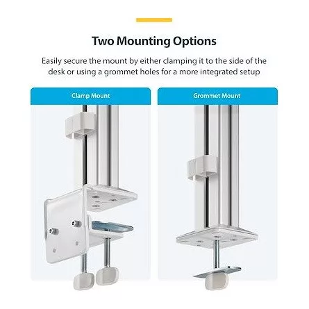 StarTech SIX-MONITOR DESK MOUNT/MAX 32 - MAX 32IN SCREENS/17.6LB EACH/V