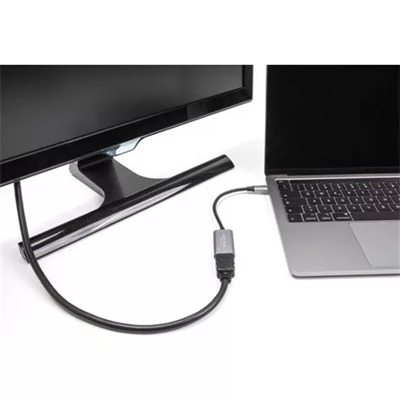 Delock Adapter USB Type-C  apa - HDMI anya (DP Alt Mód) 4K 60 Hz HDR és HDCP kiegészítéssel