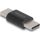 Delock USB-C 3.2 Gen2 -> USB-C 3.2 Gen2 M/M adapter fekete