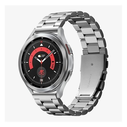 SPIGEN MODERN FIT pótszíj univerzális, 22mm fém, EZÜST
