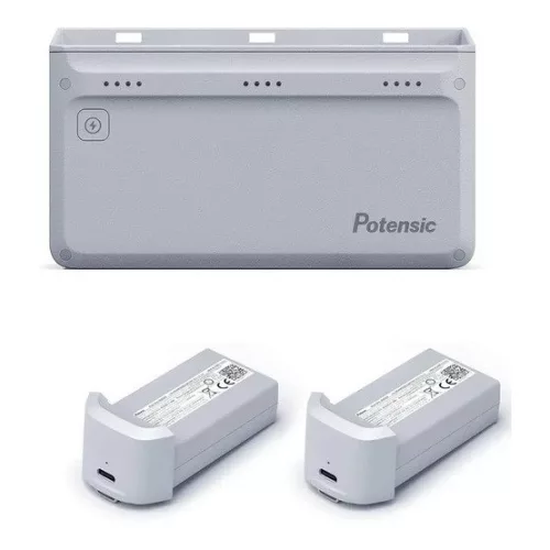 Potensic ATOM Charging Hub with Two Batteries