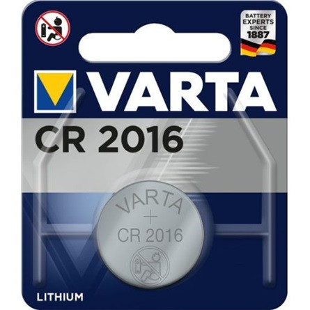 VARTA CR2016 lítium gombelem 1db/bliszter