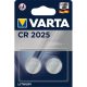 VARTA CR2025 lithium gombelem 2db/bliszter