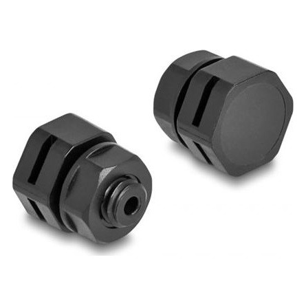 Delock Ventillációs csatlakozó M6 fekete 2 db.