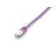 Equip Kábel - 605651 (S/FTP patch kábel, CAT6A, Réz, LSOH, 10Gb/s, lila, 2m)